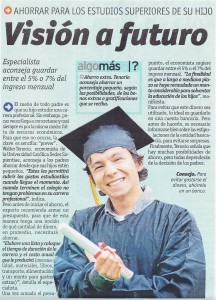 VISIÓN A FUTURO (Diario OJO 14/10/2013)