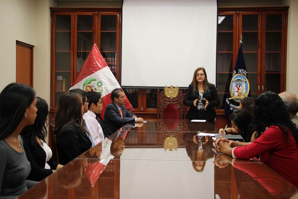 Derecho - visita CSJ Lima Norte 14-05-2015