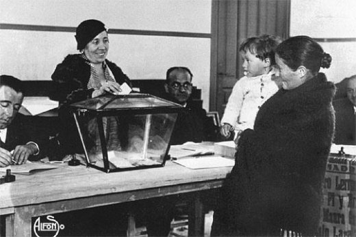 Voto femenino - 1