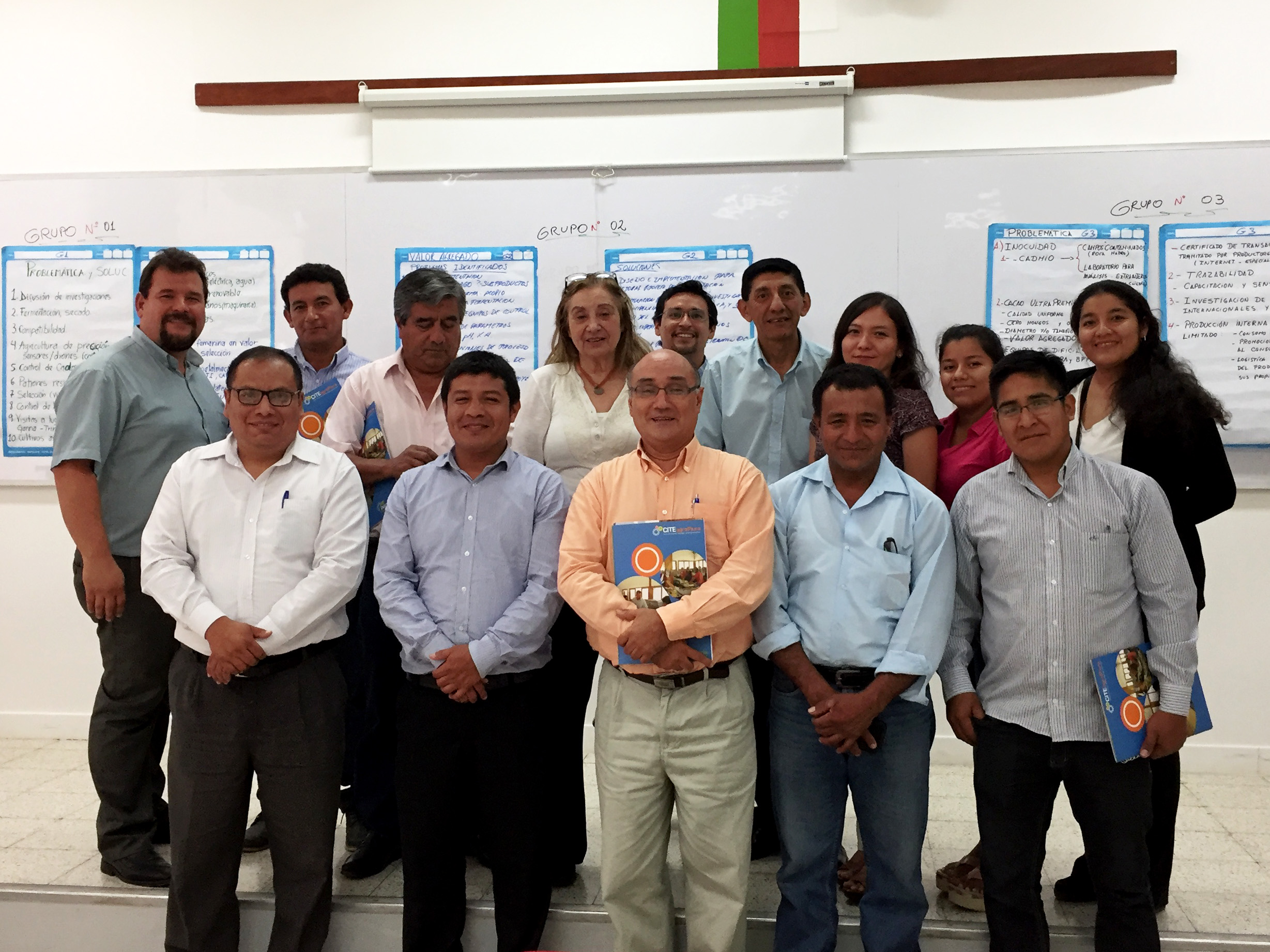 Identificación de líneas de investigación y desarrollo tecnológico en la cadena productiva de cacao y chocolate - asistentes al evento