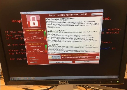 Virus Ramsoware en una PC.