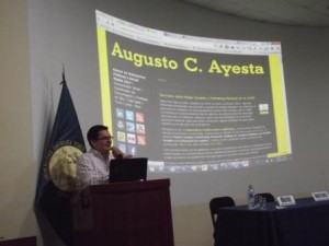 Augusto ayesta redes sociales marketing personal ponencia