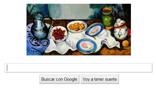 Doodle Google Paul Cézanne