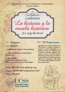Conferencia Novela Historia Jorge Illa