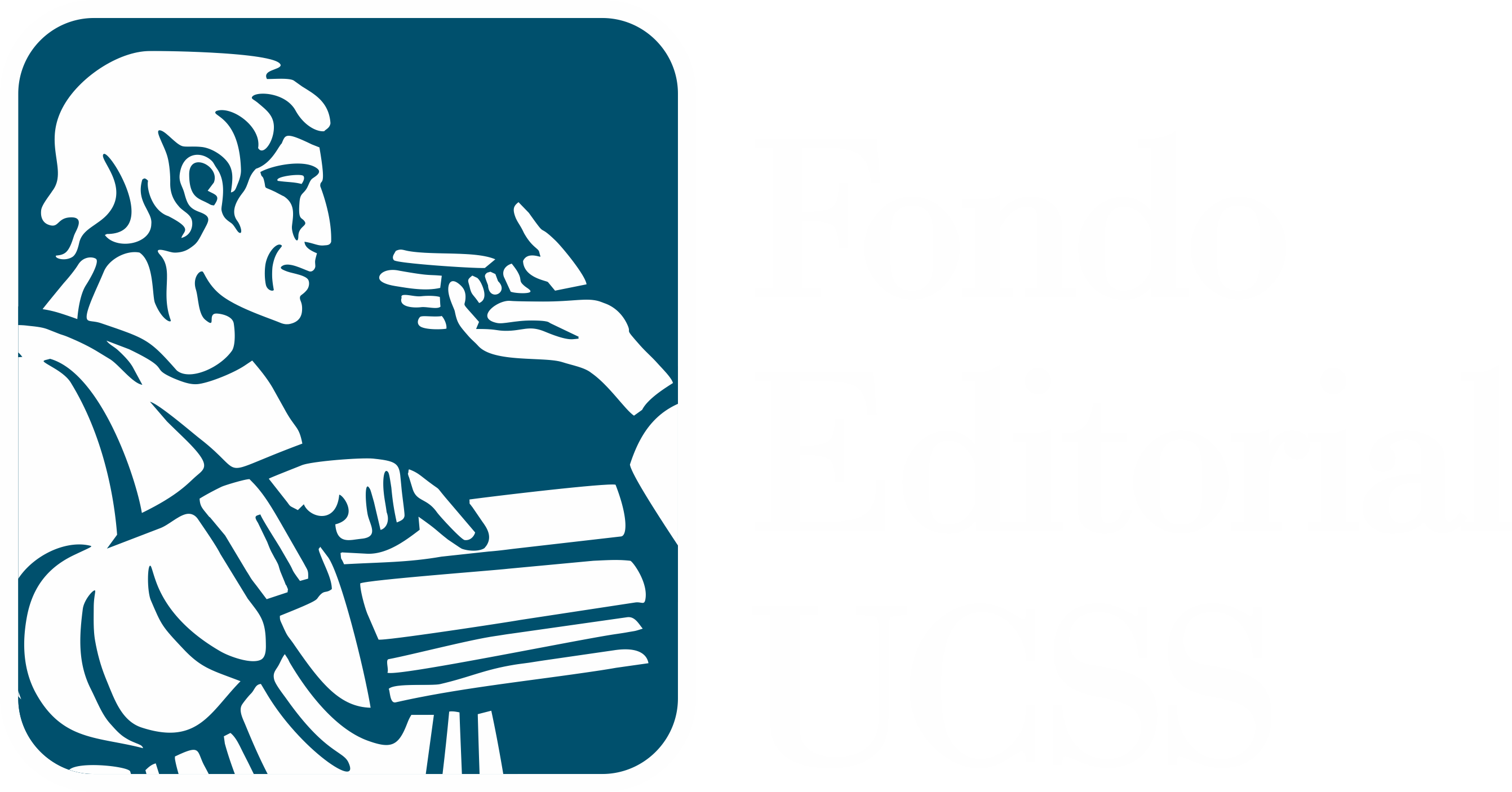 Logo Fondo Editorial - blanco