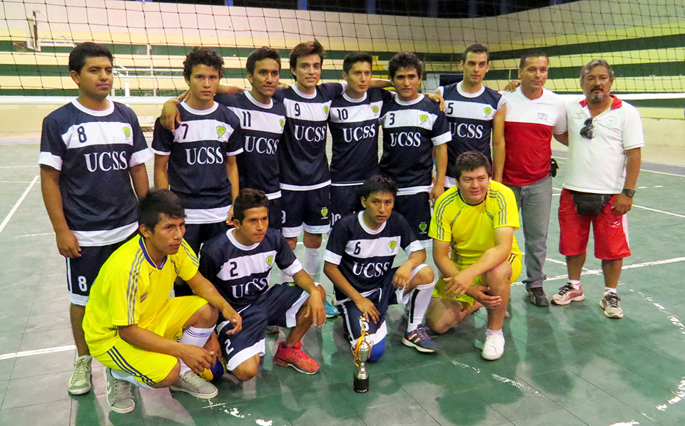 UCSS Nueva Cajamarca - Campeones Regionales - Voley masculino