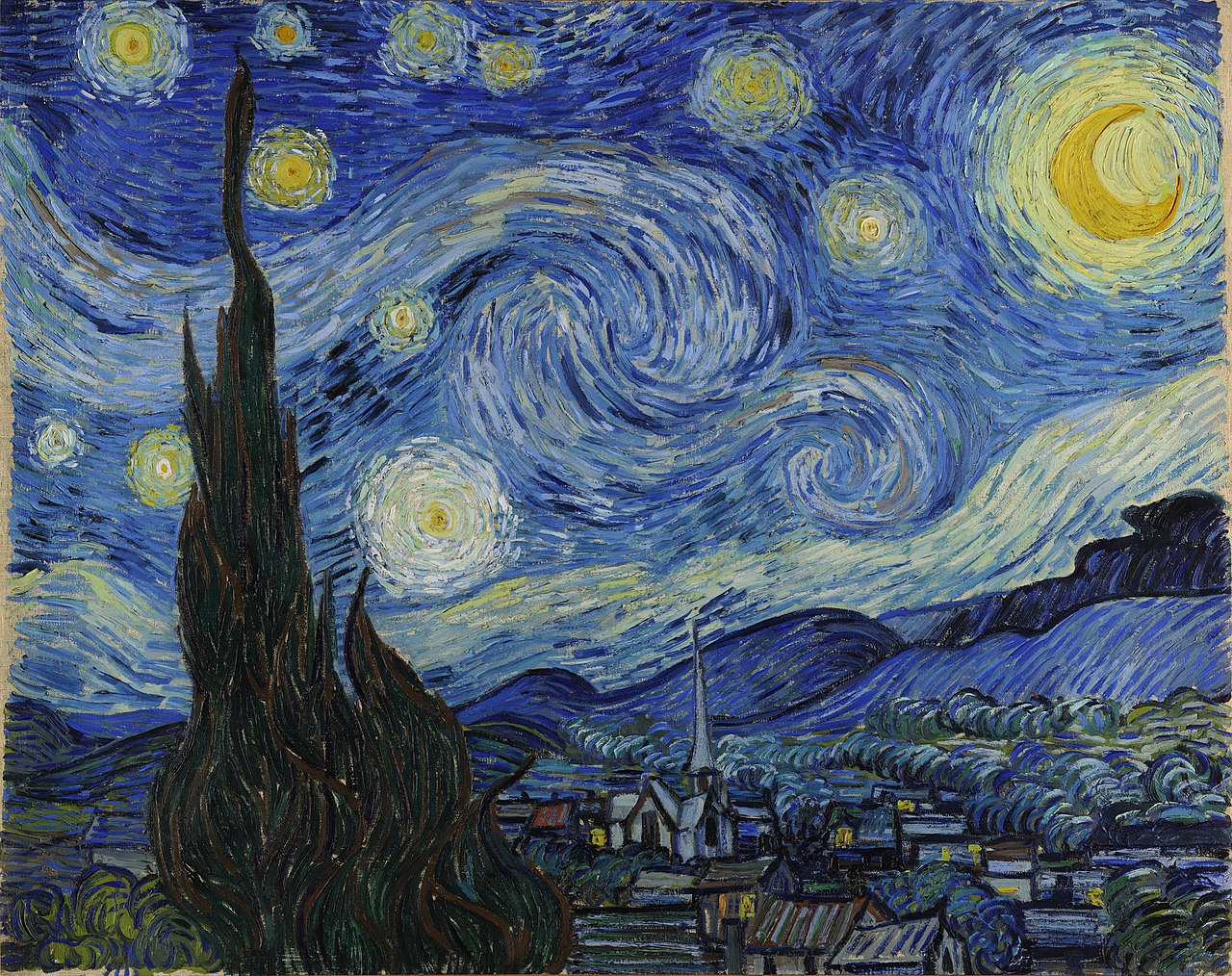 "Noche estrellada" - Vincent Van Gogh