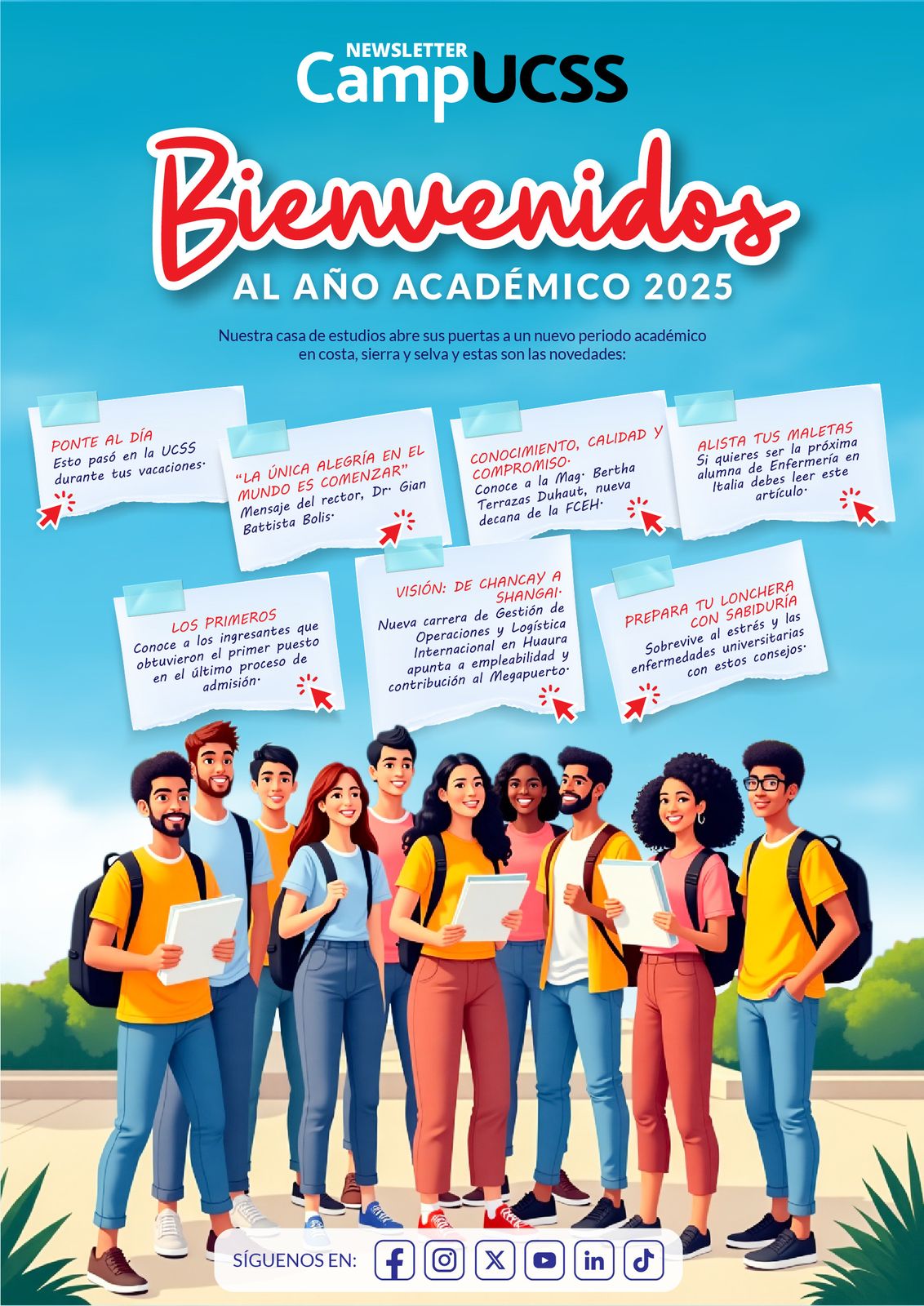 BIENVENIDOS AL AÑO ACADÉMICO 2025