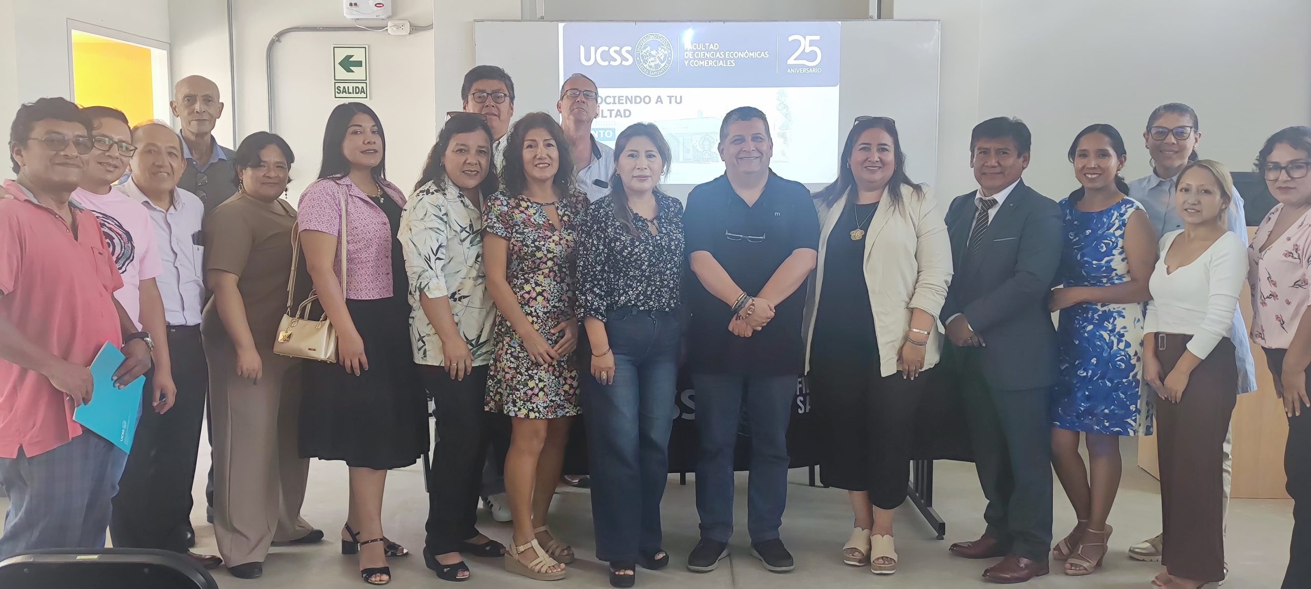 Filial Huaura: Bienvenida a los docentes del semestre 2025-I.